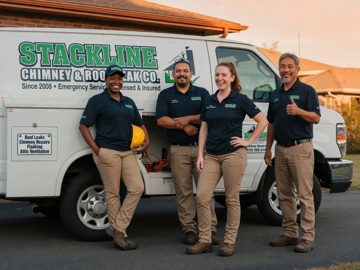 Chimney flashing repair company in Pineville, WV